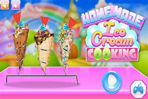 Homemade Ice Cream Cooking - Play Free Online Games : Atmeplay.com