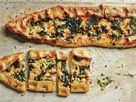 Turkish Flatbread: Spinach Pide - Edible Communities