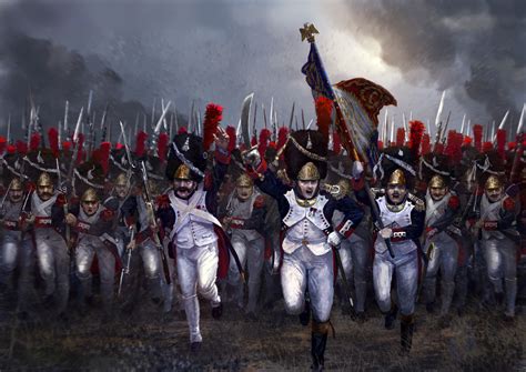 ArtStation - The last charge , Edouard Groult | Napoleonic wars, War ...