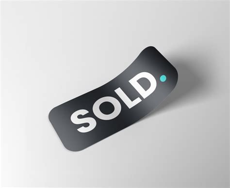 Real Estate Just Sold Sticker Melbourne | 100% Quality Print