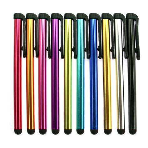 High Quality Metal Stylus Touch Screen Pen For Apple iPhone 4 4S 5 5S 5C 6 6 Plus iPad Galaxy ...