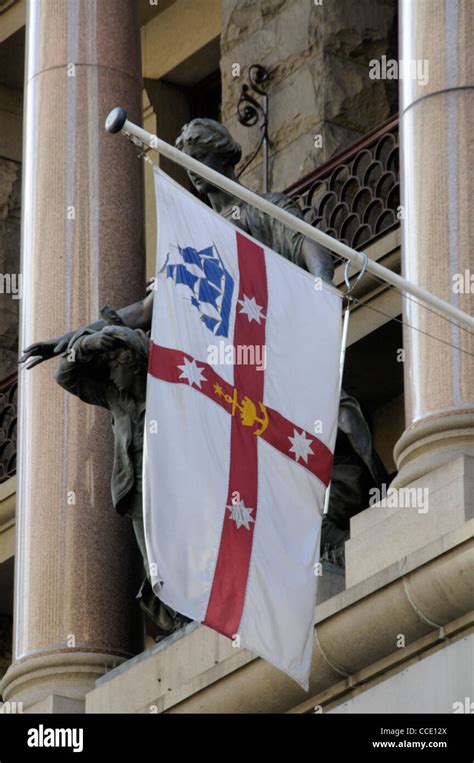 The city of Sydney flag, Australia Stock Photo - Alamy