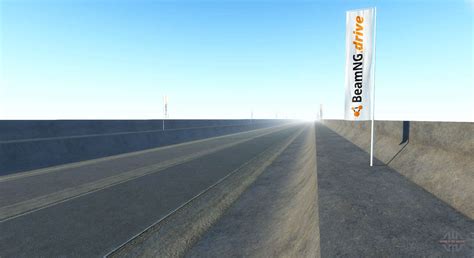 Endless highway for BeamNG Drive