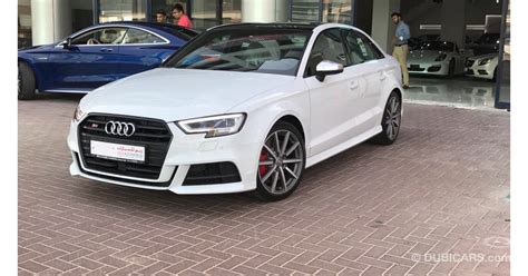 Audi S3 for sale: AED 179,000. White, 2017