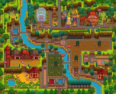 [ stardew valley hilltop farm inspo ] | Stardew valley, Stardew valley ...