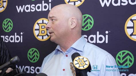 Press Room: Jim Montgomery | Boston Bruins