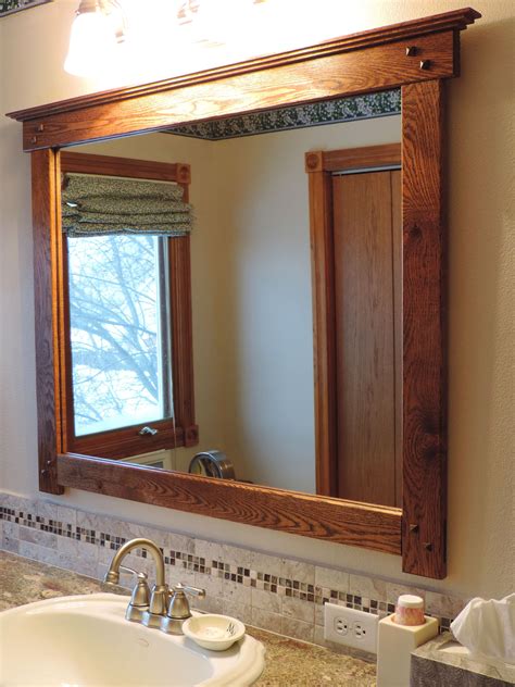 Craftsman Style Bathroom Mirror – Bathroom Guide by Jetstwit