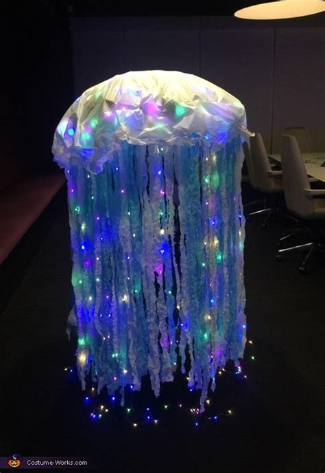 DIY Bioluminescent Jellyfish Costume | Coolest DIY Costumes