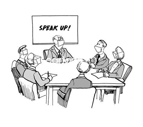 Team must speak up - Cartoon Resource