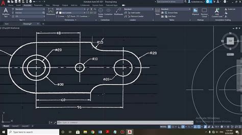 Autocad Basic Tutorial For Beginners Exercises 6 Studycadcam | Images ...