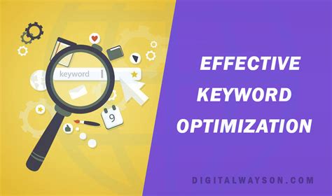 Top Tips for Effective Keyword Optimization in Your Blog Posts - A Step-by-Step Beginner's Guide ...