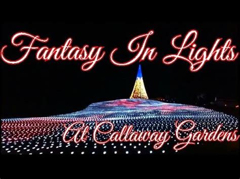 🔴FANTASY IN LIGHTS | CALLAWAY GARDENS | FULL DRIVE THROUGH [4K] - YouTube