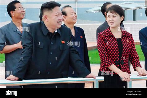 KIM JUNG-UN North Korean leader with sister Kim Yo-jong in 2016. Photo ...