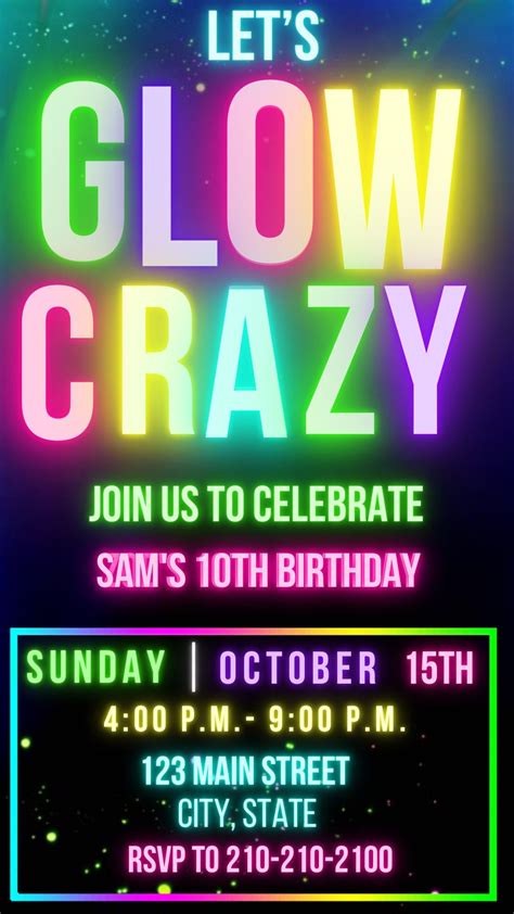 Neon Birthday, Birthday Text, Birthday Gif, 13th Birthday, Birthday Balloons, Neon Party ...