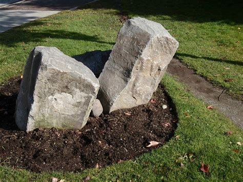 Landscaping with rocks, Fake rock, Landscaping with boulders