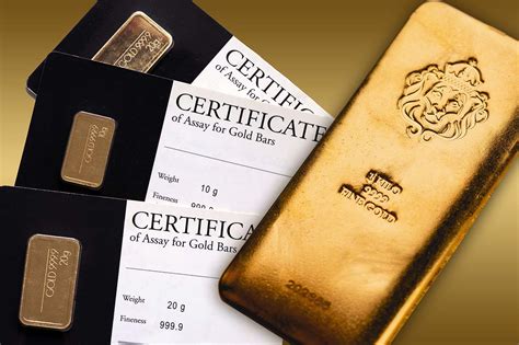Gold Bar Assay Certificate | edu.svet.gob.gt