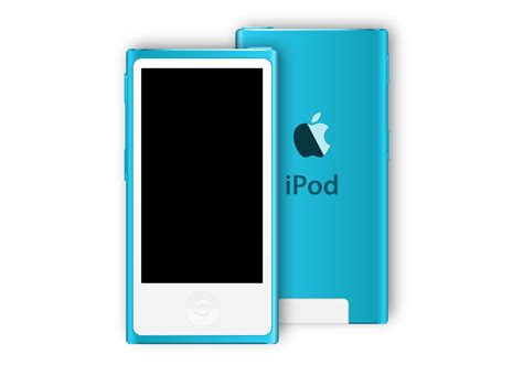 Apple iPod nano 7th generation - Download Free Vector Art, Stock ...