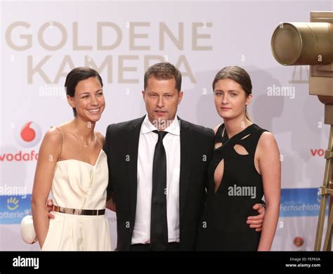 Hamburg, Germany. 06th Feb, 2016. Actor Til Schweiger, his girlfriend ...