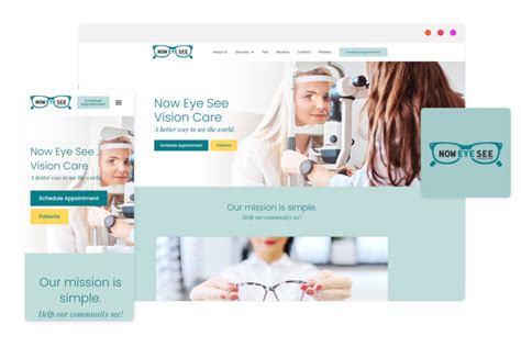 Now Eye See Vision Care Portfolio | Crushing Pixels