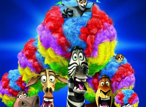 Madagascar 3 Europe's Most Wanted Circus..., Madagascar characters ...