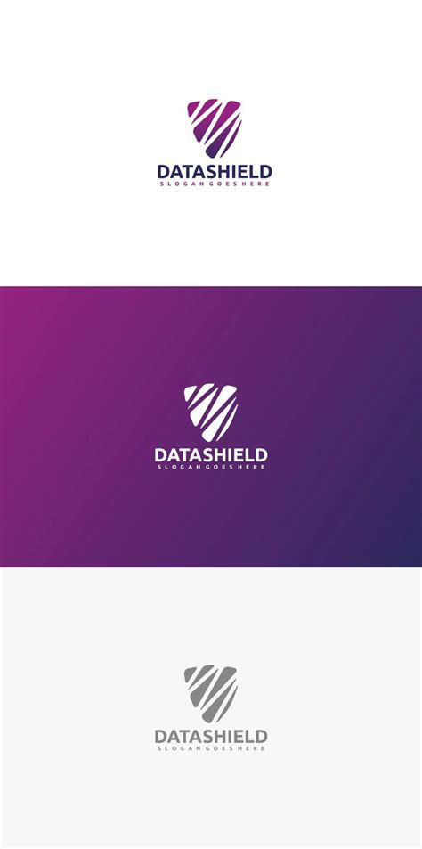 Data Shield Logo Template AI, EPS #unlimiteddownloads Graphic Design Typography, Logo Graphic ...