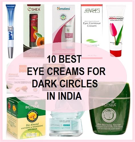 10 Best Under Eye Creams for Dark circles and Puffiness