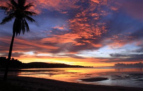 Sunset on Guam | Beautiful sunset, Scenery, Sunset