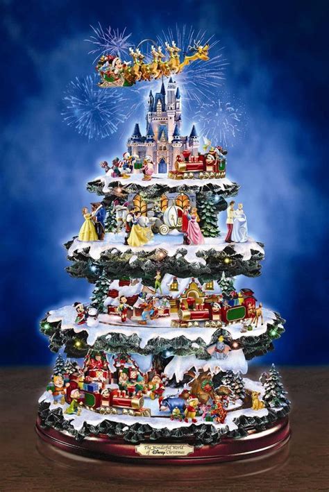 Bradford Exchange Disney Christmas Tree - Led Christmas