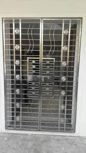 Stainless Steel Grill Gate Design For Main Door - Goimages Ever