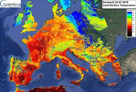 Sea Temperature Map Europe | secretmuseum