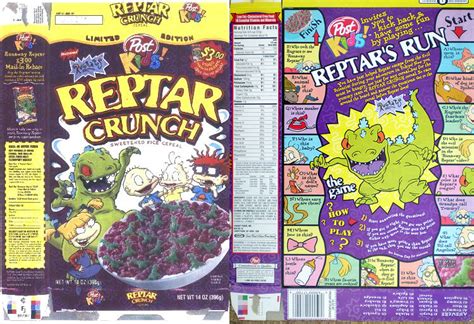 Reptar Crunch | Cereal Graveyard Wiki | Fandom