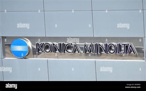 Logo of Konica Minolta Stock Photo - Alamy