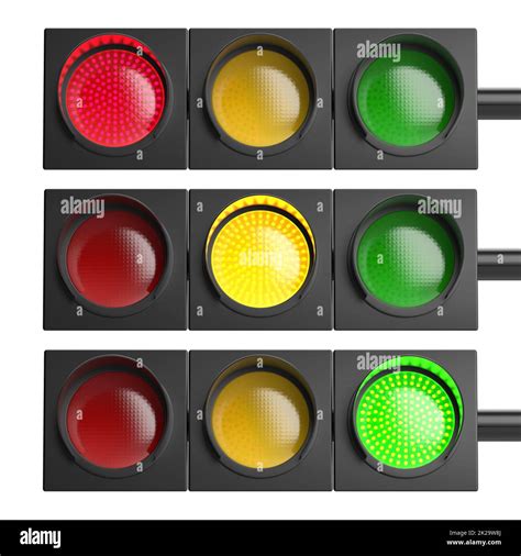 Horizontal traffic lights Stock Photo - Alamy