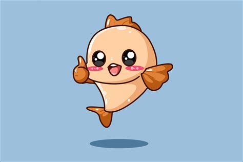 Cute and Happy Baby Fish Cartoon Graphic by neves.graphic777 · Creative ...