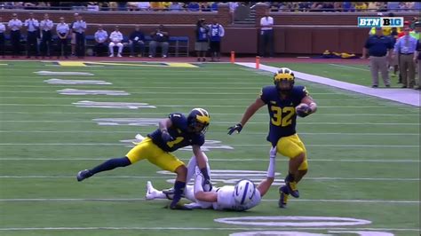 2017 Michigan Football Highlights v Air Force - YouTube