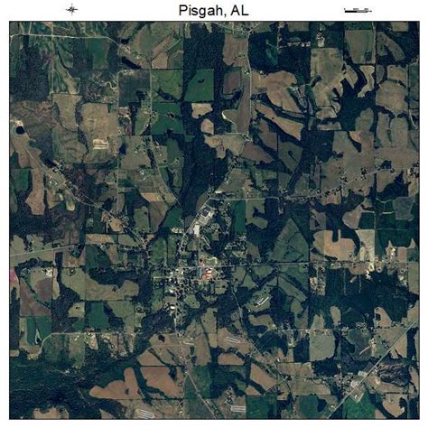 Aerial Photography Map of Pisgah, AL Alabama