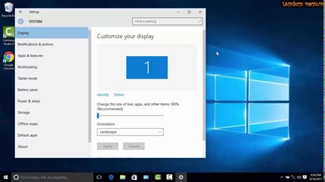 How to Change Screen Resolution of Displays in Windows 10 - YouTube