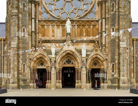 Entrance to Clonard Monastery, Clonard Gardens, off the Falls Road ...