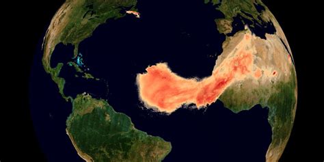 New Saharan Dust Plume Satellite Images Show How Massive It Was