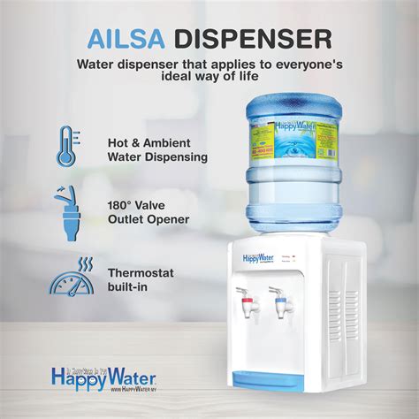 Hot & Warm Water Dispenser | Buy HappyWater Dispenser Now