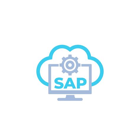 SAP, business cloud software vector icon.eps 2012235 Vector Art at Vecteezy