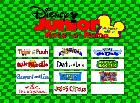 Disney Junior Race-a-rama Playhouse Edition GIF by Gamekirby on DeviantArt