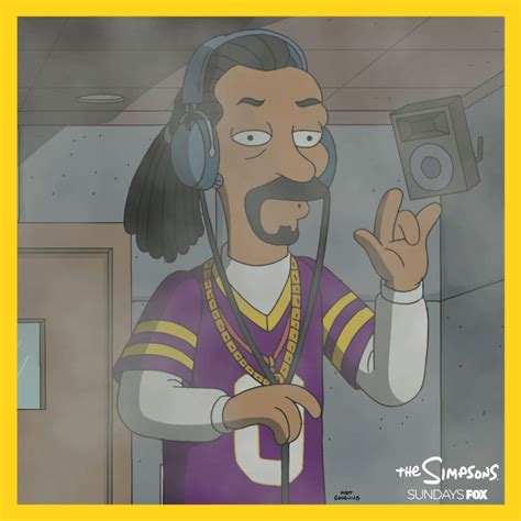 Snoop Dogg Gets 'The Simpsons' Treatment