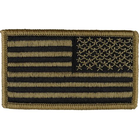 Subdued Reverse Us Flag, Velcro (ocp) | Rank & Insignia | Military ...