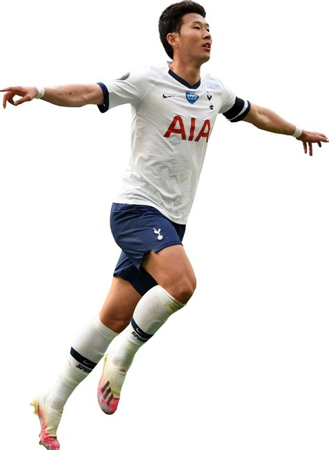 Son Heung-Min Tottenham Hotspur football render - FootyRenders