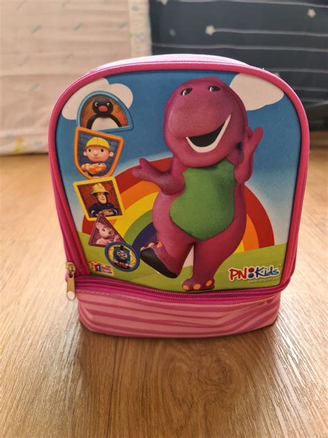 Lunch Box Back Pack; Barney, Bob the Builder, Thomas Train, Babies ...