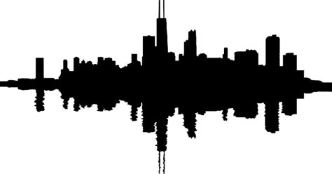 Chicago Skyline Vector graphics Clip art - Silhouette png download - 800*419 - Free Transparent ...