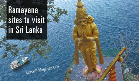 Ramayana sites to visit in Sri Lanka – Sanskriti - Hinduism and Indian Culture Website