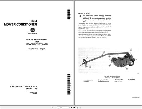 John Deere X300 SN 010001 Operator Manual PDF