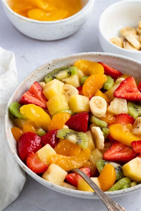 Fruit Salad With Peach Pie Filling - Insanely Good